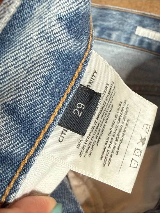 Citizens of Humanity Ayla Baggy Jeans in Gemini Size 29 - Picture 6 of 7